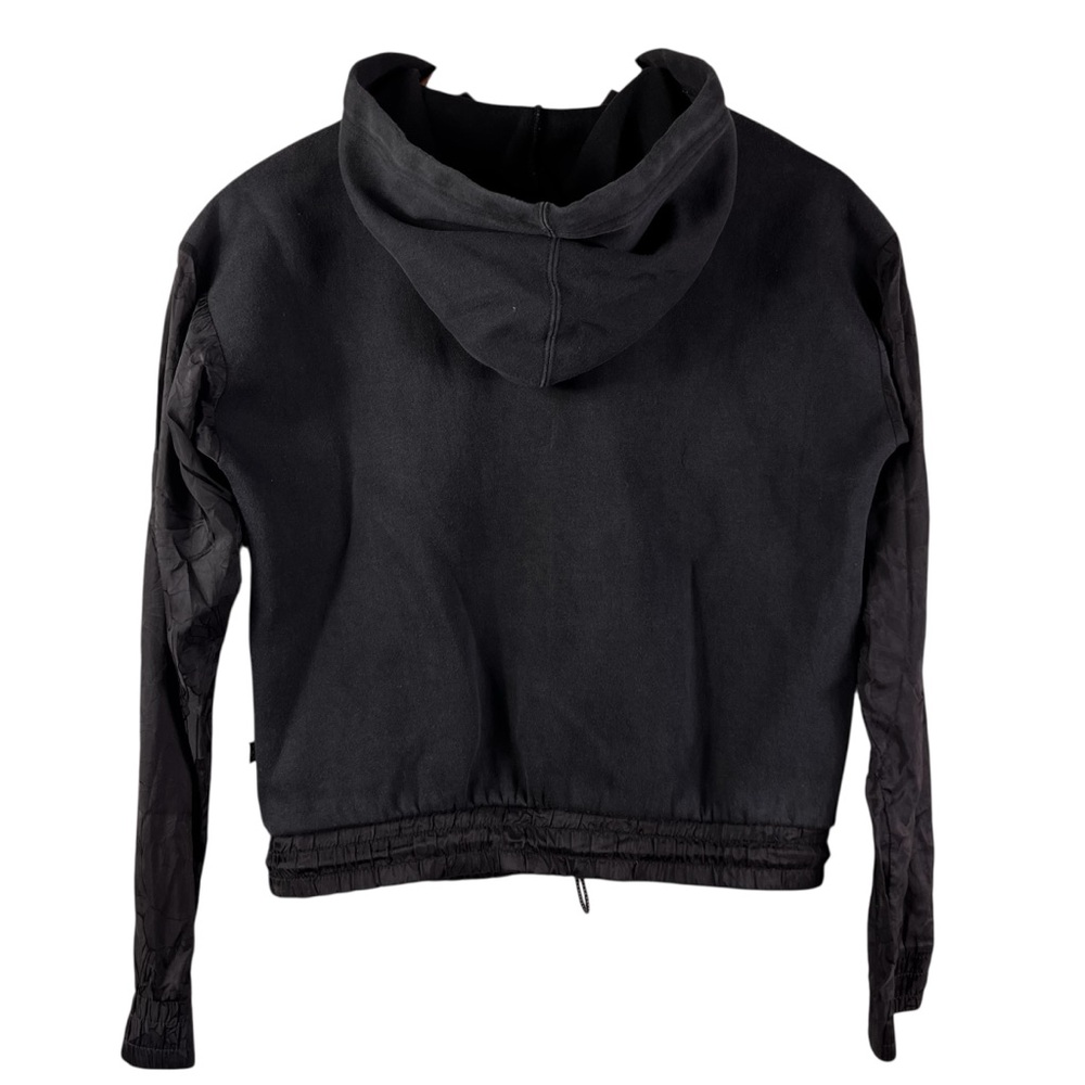 Adidas Trefoil Floral Sleeve Originals Hoodie Sweatshirt Women’s Size Small - Picture 2 of 8